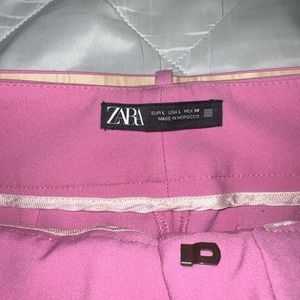 Pink Belted Zara Trousers